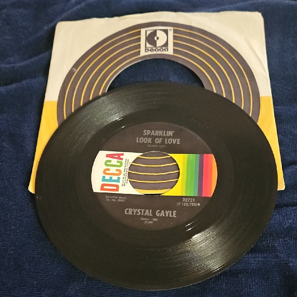 Decca Vinyl Record - Crystal Gayle